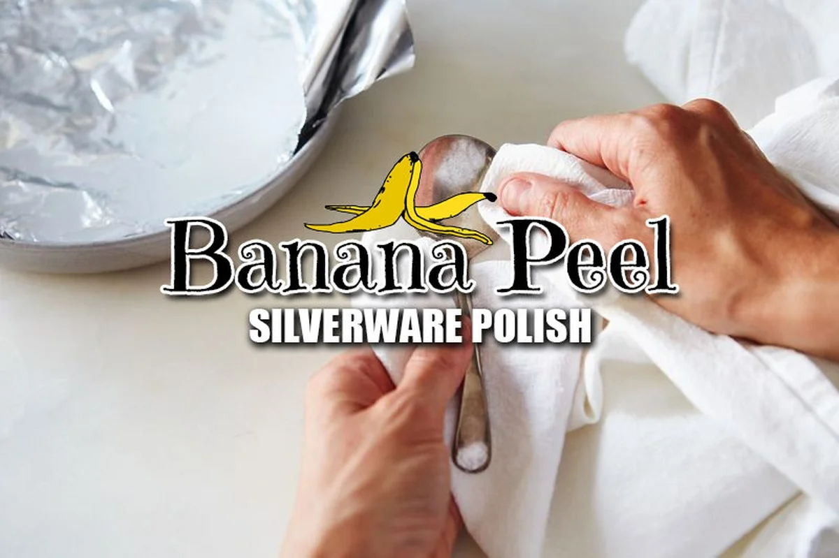 Bananenschillen tegen vlekken op zilveren bestek: waarom chemici dit aanraden - image 2
