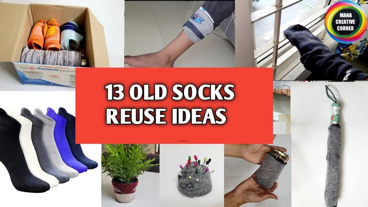 Waarom je oude sokken niet weg moet gooien - image 1