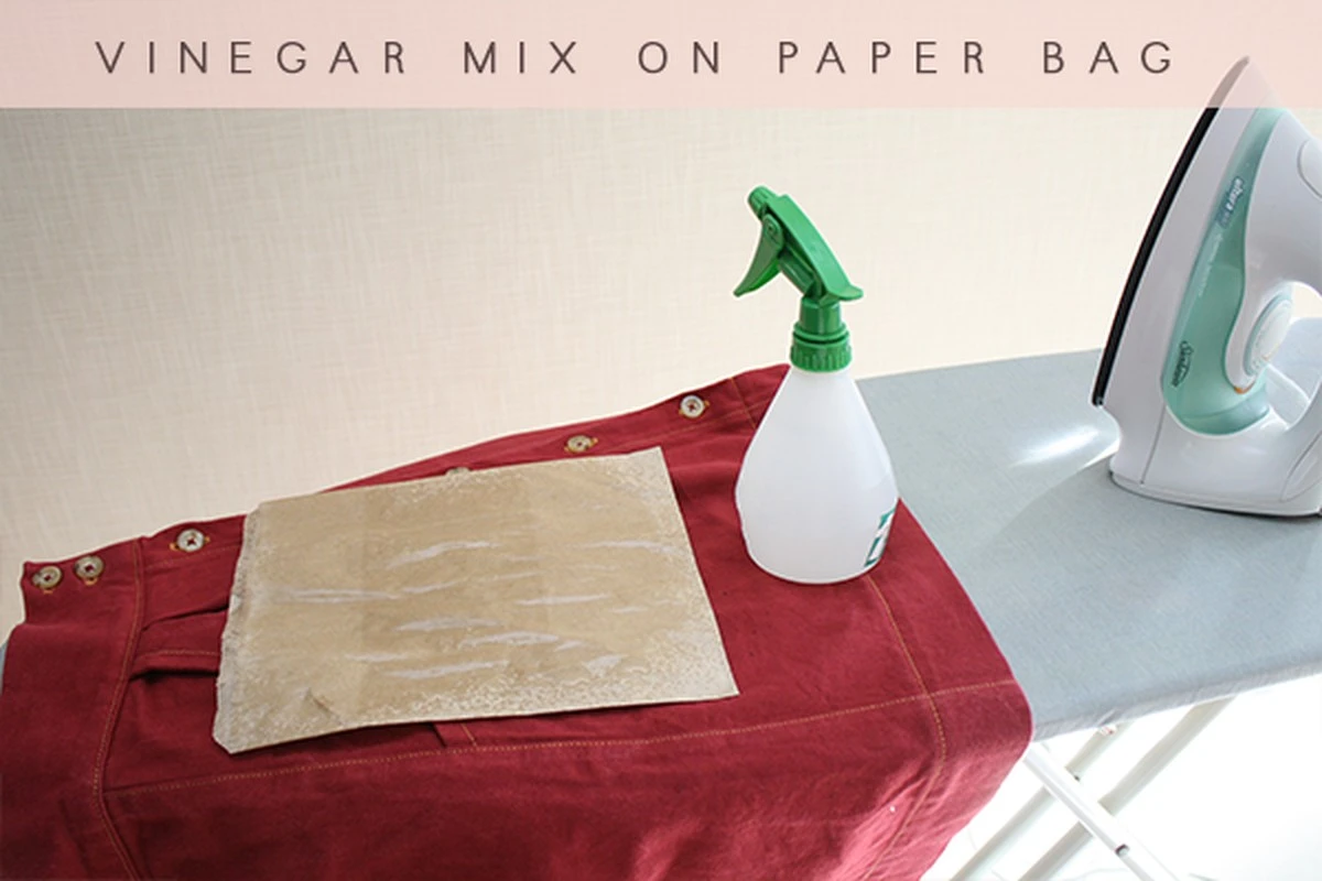 Druppels azijn in je strijkijzer: waarom het rost zo snel verdwijnt