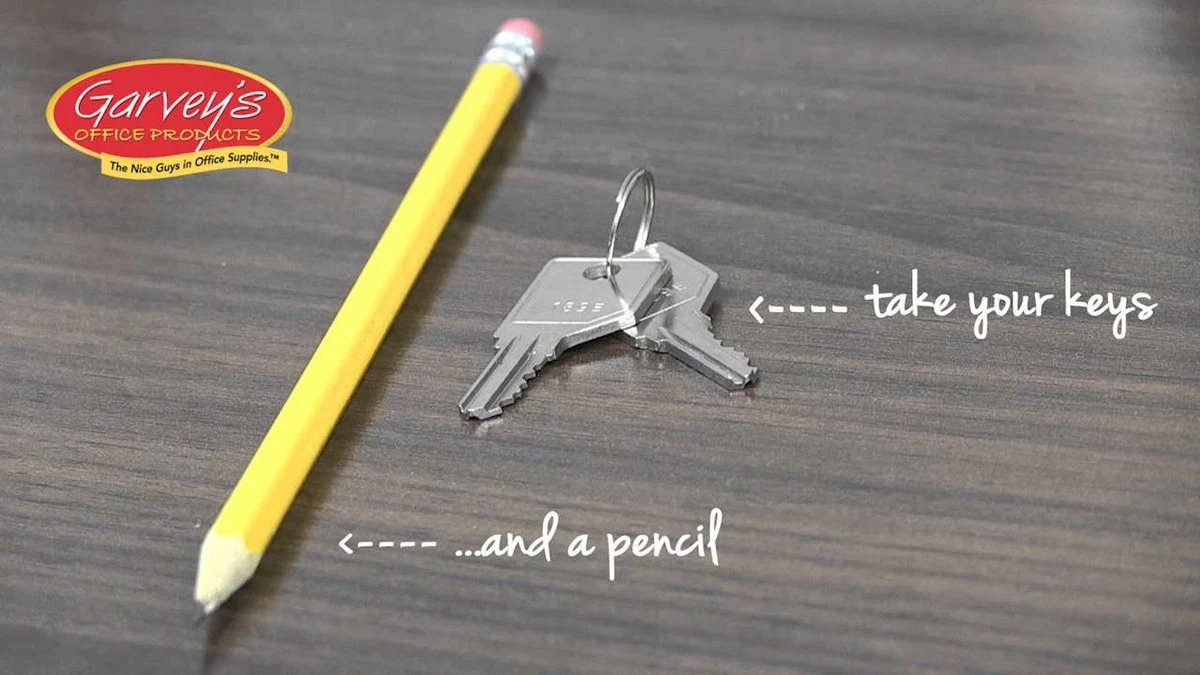 Een potlood in je slot steken: het antigriptruuc dat iedereen vergeten is