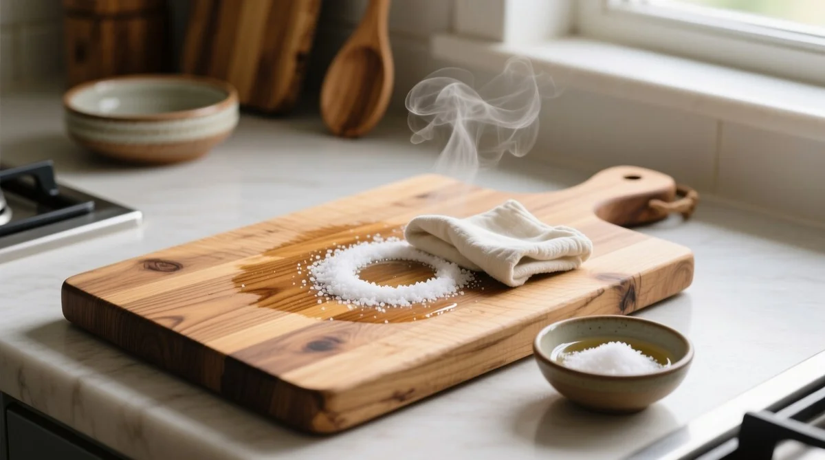 Zout en azijn op je snijplank: waarom professionele koks dit elke dag doen