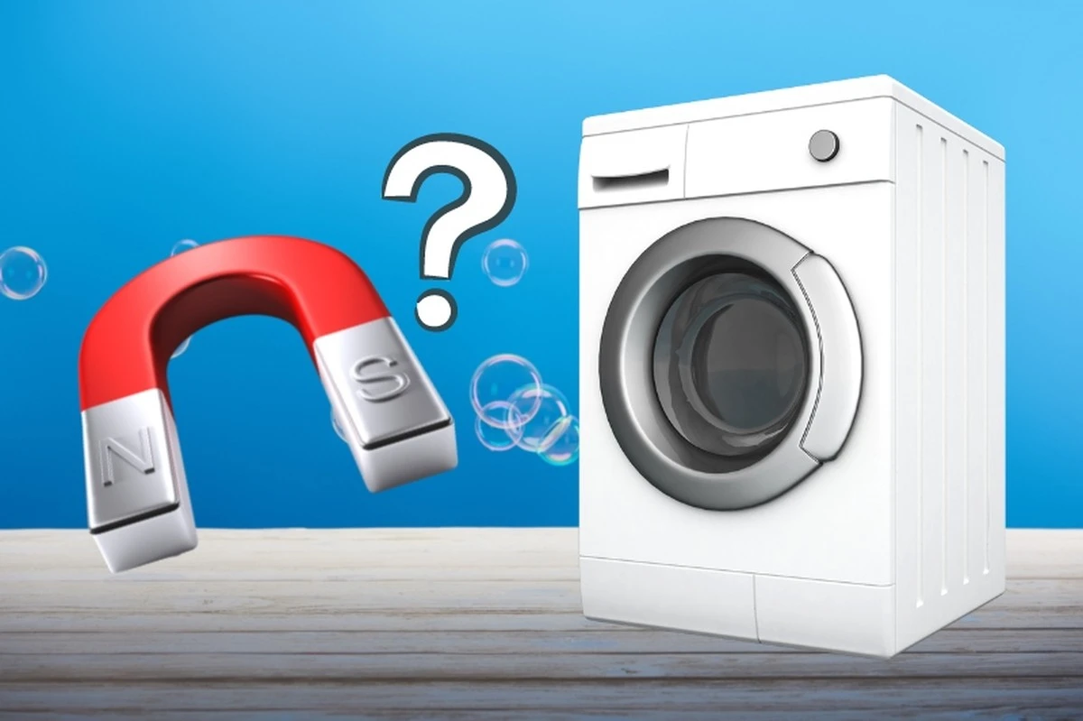 Waarom je een magneet in je wasmachine moet stoppen