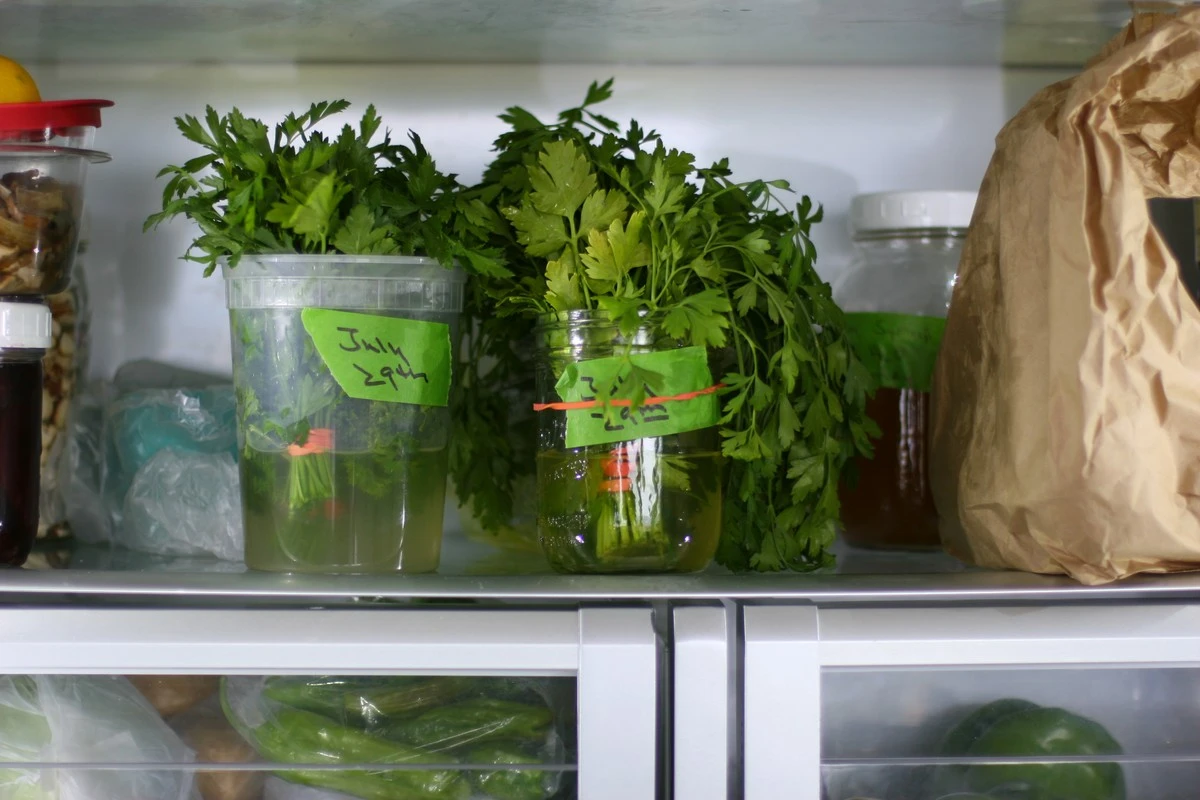 Peterselie in je koelkast: hoe je groenten 3 weken langer vers houdt