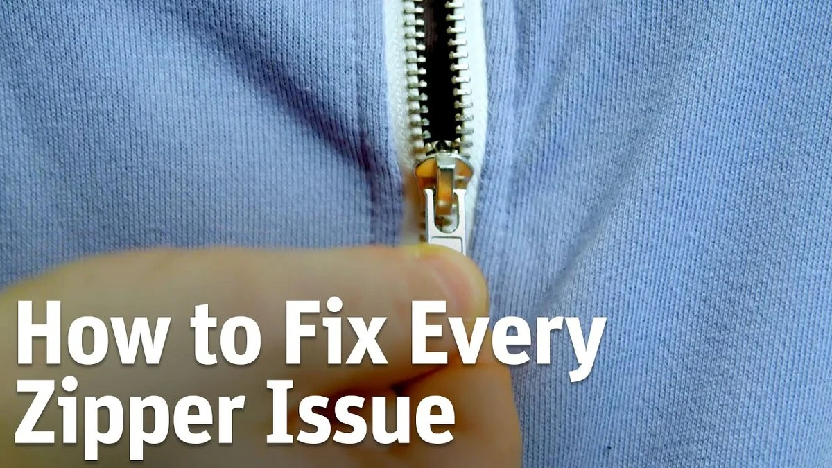 Een potlood door het slot: hoe je vastgelopen ritsen in 30 seconden repareert - image 1