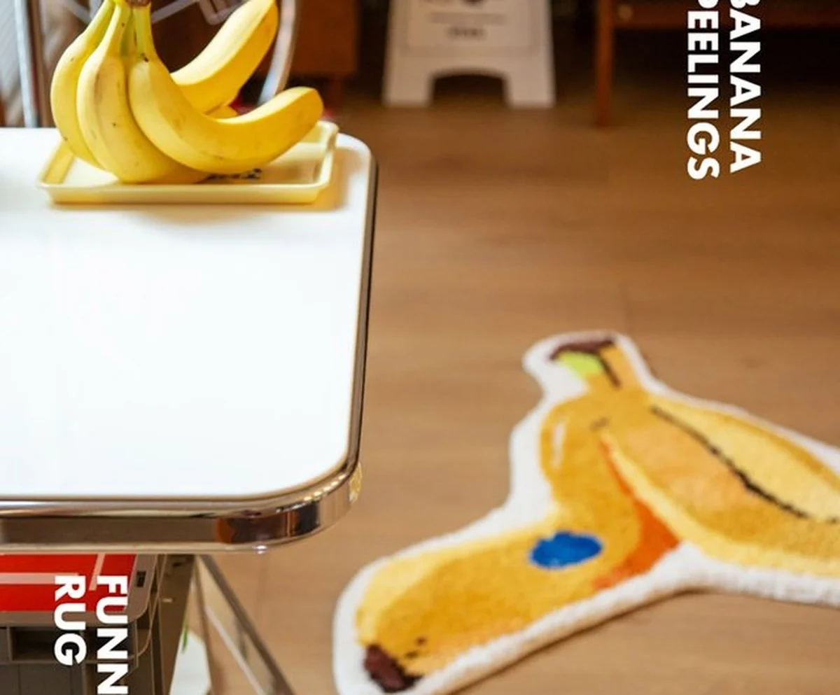 Bananenschil op vlekken in het tapijt: waarom schoonmakers dit geheim houden