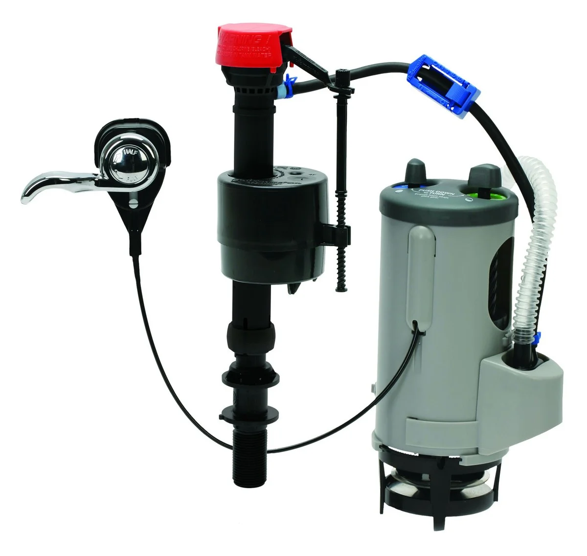 Drukknop van je toiletstortbak vervangen in 30 seconden: bespaar maandelijks water - image 1