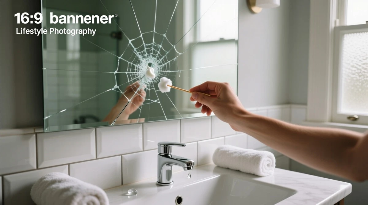 Tandpasta op je spiegelkrassen: de 2-minuten reparatie die werkt