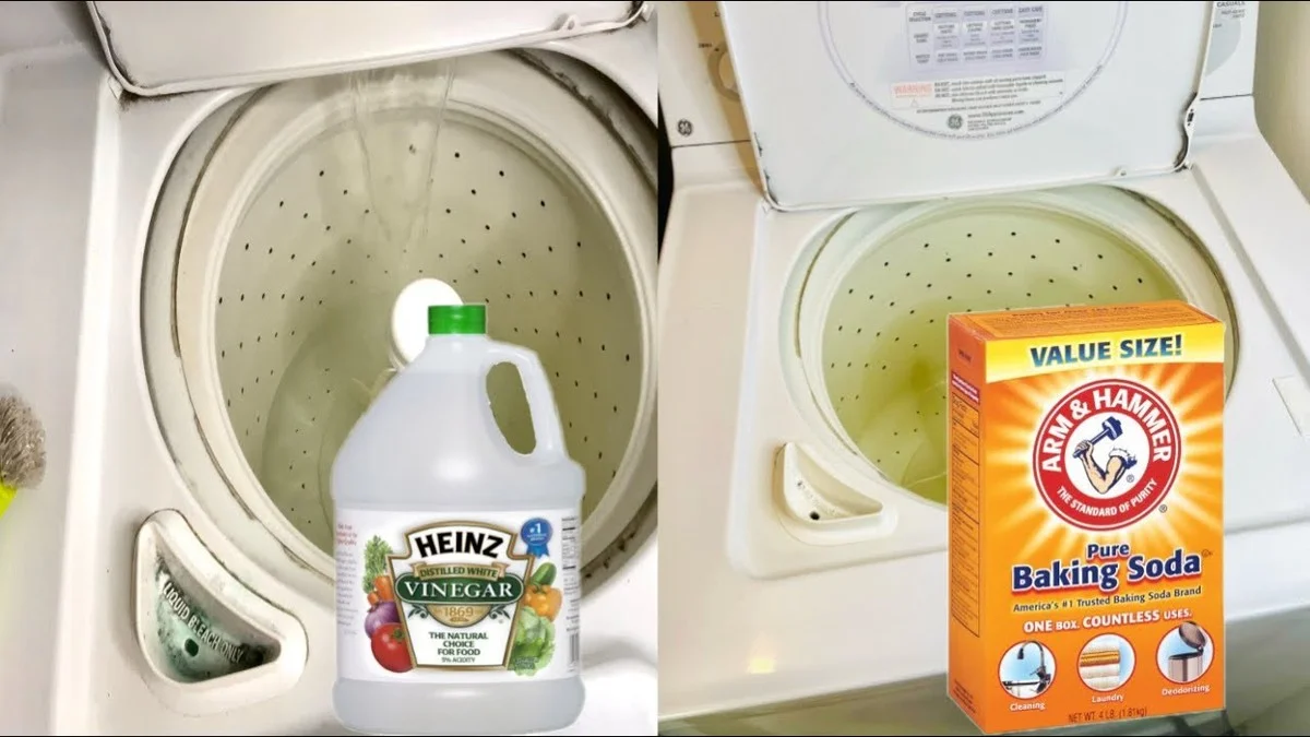Bakingsoda en azijn in je wasmachine: wat gebeurt er dan?